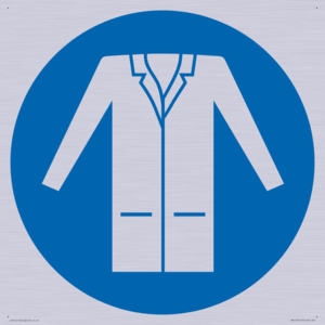 Custom Mandatory: Wear a lab coat